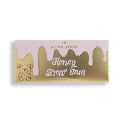 I Heart Revolution Honey Bear Brow Wax Gel a pomáda na obočí pro ženy 15 g