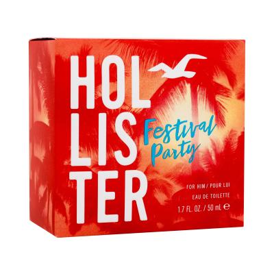 Hollister Festival Party Toaletní voda pro muže 50 ml