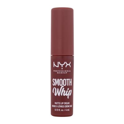 NYX Professional Makeup Smooth Whip Matte Lip Cream Rtěnka pro ženy 4 ml Odstín 04 Teddy Fluff