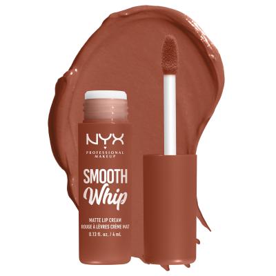 NYX Professional Makeup Smooth Whip Matte Lip Cream Rtěnka pro ženy 4 ml Odstín 06 Faux Fur