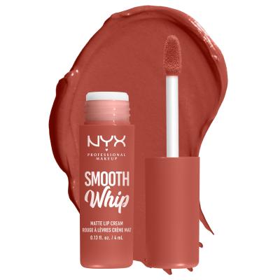 NYX Professional Makeup Smooth Whip Matte Lip Cream Rtěnka pro ženy 4 ml Odstín 07 Pushin Cushion