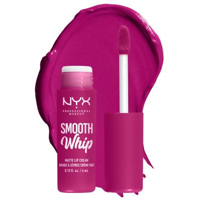 NYX Professional Makeup Smooth Whip Matte Lip Cream Rtěnka pro ženy 4 ml Odstín 09 Bday Frosting