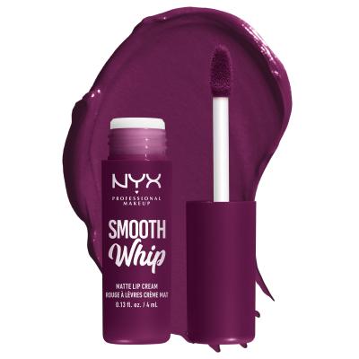 NYX Professional Makeup Smooth Whip Matte Lip Cream Rtěnka pro ženy 4 ml Odstín 11 Berry Bed Sheets