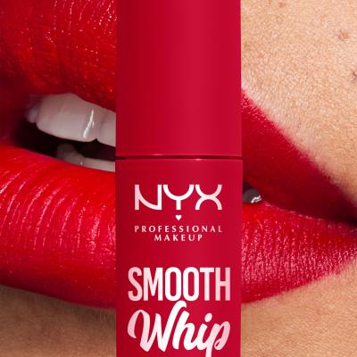 NYX Professional Makeup Smooth Whip Matte Lip Cream Rtěnka pro ženy 4 ml Odstín 13 Cherry Creme