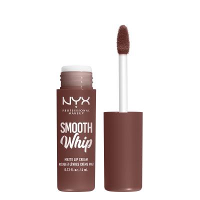 NYX Professional Makeup Smooth Whip Matte Lip Cream Rtěnka pro ženy 4 ml Odstín 17 Thread Count
