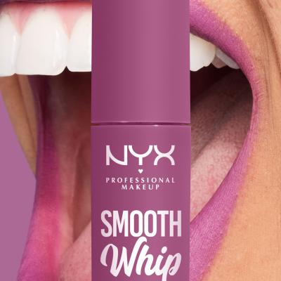 NYX Professional Makeup Smooth Whip Matte Lip Cream Rtěnka pro ženy 4 ml Odstín 19 Snuggle Sesh