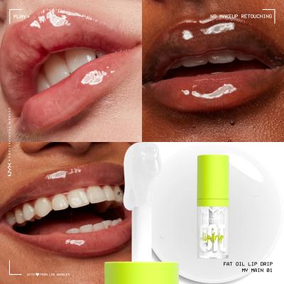 NYX Professional Makeup Fat Oil Lip Drip Olej na rty pro ženy 4,8 ml Odstín 01 My Main