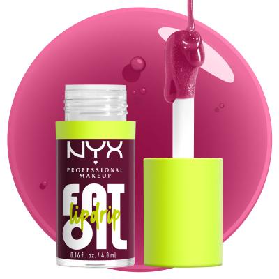 NYX Professional Makeup Fat Oil Lip Drip Olej na rty pro ženy 4,8 ml Odstín 04 That´s Chic
