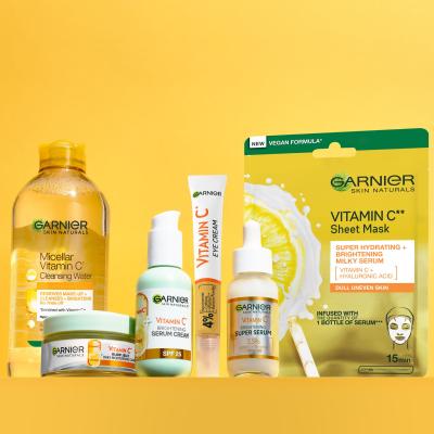 Garnier Skin Naturals Vitamin C Brightening Serum Cream SPF25 Pleťové sérum pro ženy 50 ml