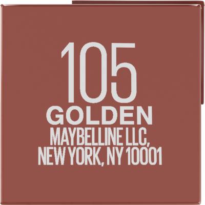 Maybelline Superstay Vinyl Ink Liquid Rtěnka pro ženy 4,2 ml Odstín 105 Golden