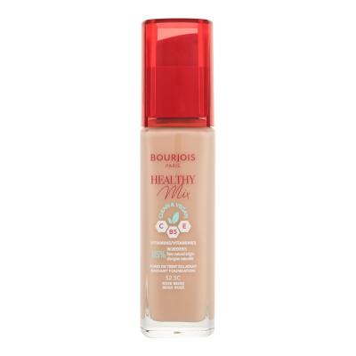 BOURJOIS Paris Healthy Mix Clean & Vegan Radiant Foundation Make-up pro ženy 30 ml Odstín 52,5C Rose Beige