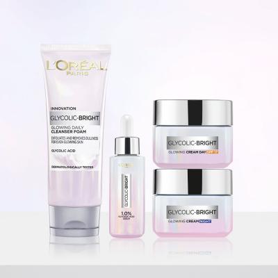 L&#039;Oréal Paris Glycolic-Bright Glowing Cream Day SPF17 Denní pleťový krém pro ženy 50 ml