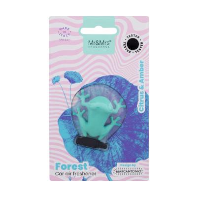 Mr&Mrs Fragrance Forest Frog Lagune Green Vůně do auta 1 ks