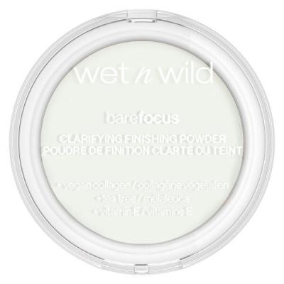 Wet n Wild Bare Focus Clarifying Finishing Powder Pudr pro ženy 6 g Odstín Translucent