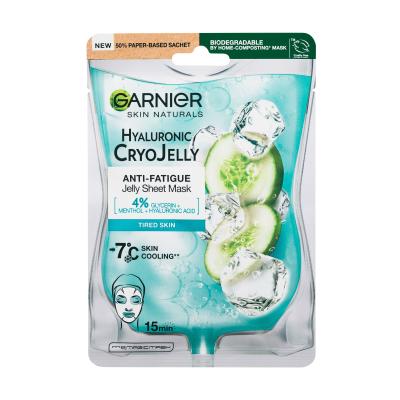 Garnier Skin Naturals Hyaluronic Cryo Jelly Sheet Mask Pleťová maska pro ženy 1 ks