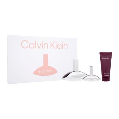 Calvin Klein Euphoria SET2 Dárková kazeta parfémovaná voda 100 ml + tělové mléko 100 ml + parfémovaná voda 30 ml
