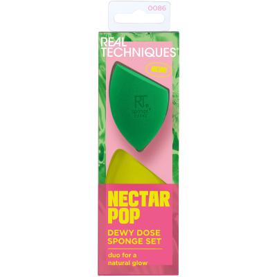 Real Techniques Nectar Pop Dewy Dose Sponge Set Aplikátor pro ženy 2 ks