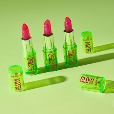 Essence Electric Glow Colour Changing Lipstick Rtěnka pro ženy 3,2 g