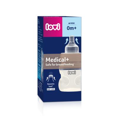 LOVI Medical+ Bottle 0m+ Mini Kojenecká lahev pro děti 150 ml