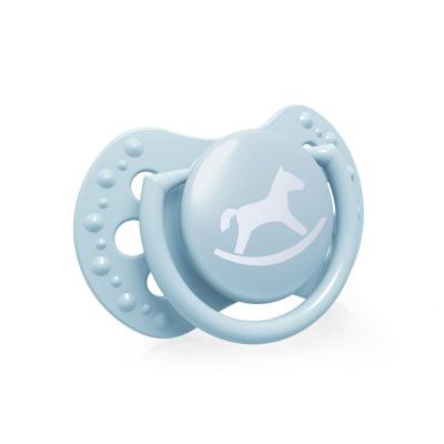 LOVI Baby Shower Dynamic miniSoother Boy 0-2m Dudlík pro děti 2 ks