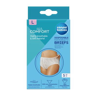 Canpol babies Air Comfort Disposable Maternity Briefs L Poporodní kalhotky pro ženy 5 ks