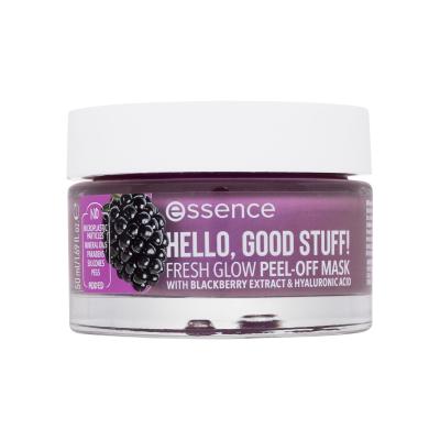 Essence Hello, Good Stuff! Fresh Glow Peel-Off Mask Pleťová maska pro ženy 50 ml