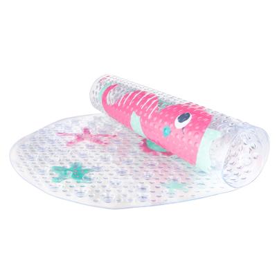 Canpol babies Love&amp;Sea Bath Mat Pink Doplněk do koupelny pro děti 1 ks