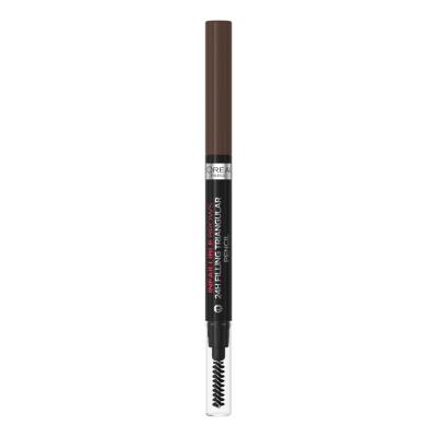 L&#039;Oréal Paris Infaillible Brows 24H Filling Triangular Pencil Tužka na obočí pro ženy 1 ml Odstín 03 Dark Brunette