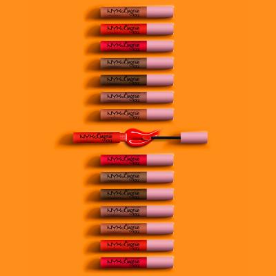 NYX Professional Makeup Lip Lingerie XXL Rtěnka pro ženy 4 ml Odstín 29 Hot Caramelo