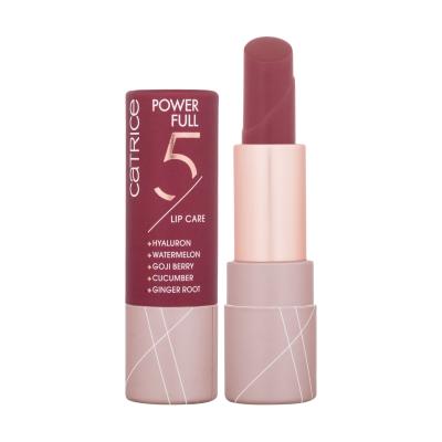 Catrice Power Full 5 Lip Care Balzám na rty pro ženy 3,5 g Odstín 040 Addicting Cassis
