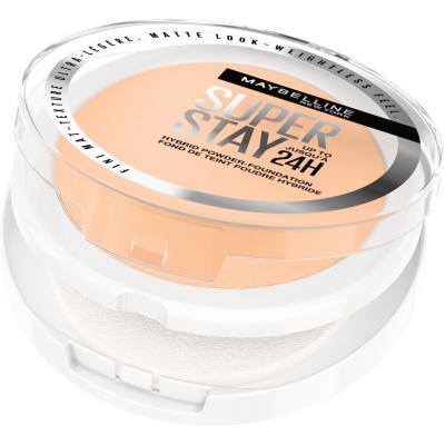 Maybelline Superstay 24H Hybrid Powder-Foundation Make-up pro ženy 9 g Odstín 06