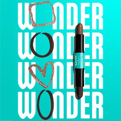 NYX Professional Makeup Wonder Stick Korektor pro ženy 8 g Odstín 08 Deep Rich