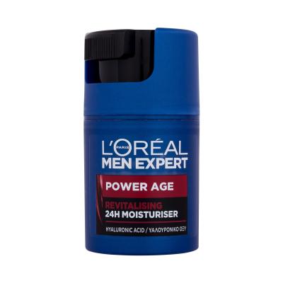 L'Oréal Paris Men Expert Power Age 24H Moisturiser Denní pleťový krém pro muže 50 ml