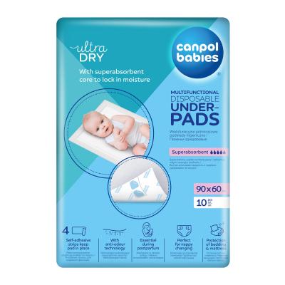 Canpol babies Ultra Dry Multifunctional Disposable Underpads Přebalovací podložka pro ženy 10 ks