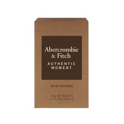 Abercrombie &amp; Fitch Authentic Moment Toaletní voda pro muže 50 ml