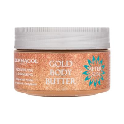 Dermacol After Sun Gold Body Butter Přípravek po opalování pro ženy 200 ml