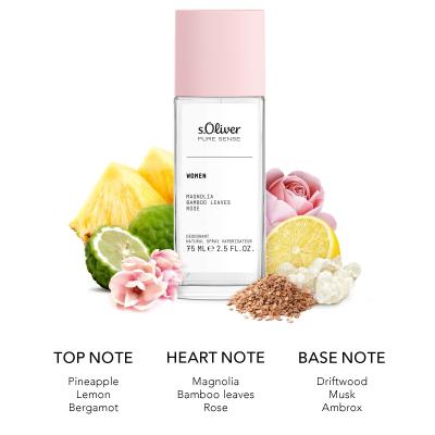 s.Oliver Pure Sense Deodorant pro ženy 75 ml