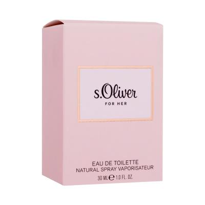 s.Oliver For Her Toaletní voda pro ženy 30 ml