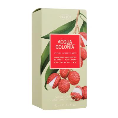 4711 Acqua Colonia Lychee &amp; White Mint Kolínská voda 50 ml
