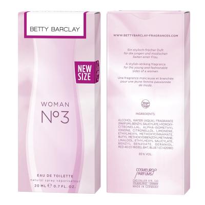 Betty Barclay Woman N°3 Toaletní voda pro ženy 20 ml