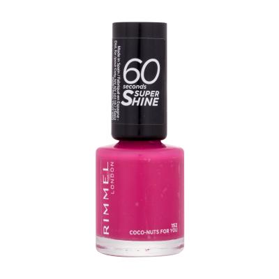 Rimmel London 60 Seconds Super Shine Lak na nehty pro ženy 8 ml Odstín 152 Coco-Nuts For You
