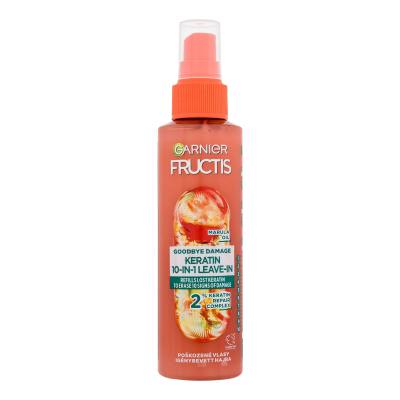Garnier Fructis Goodbye Damage Keratin 10-In-1 Leave-In Bezoplachová péče pro ženy 150 ml