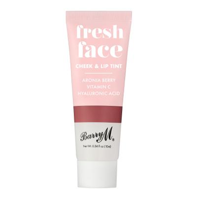 Barry M Fresh Face Cheek &amp; Lip Tint Tvářenka pro ženy 10 ml Odstín Deep Rose