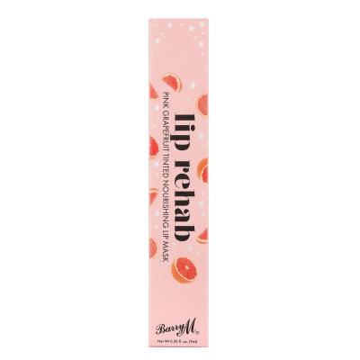 Barry M Lip Rehab Pink Grapefruit Nourishing Lip Mask Balzám na rty pro ženy 9 ml