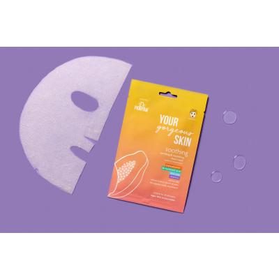 Dr. PAWPAW Your Gorgeous Skin Soothing Sheet Mask Pleťová maska pro ženy 25 ml