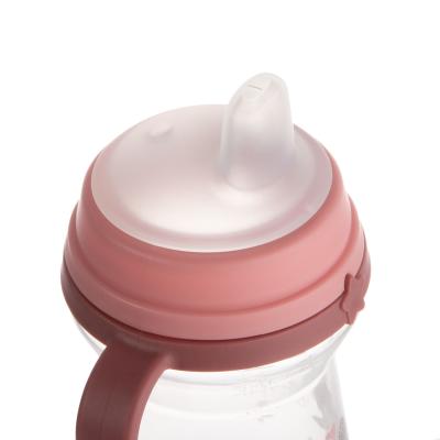 Canpol babies Bonjour Paris First Cup Pink 6m+ Hrneček pro děti 150 ml