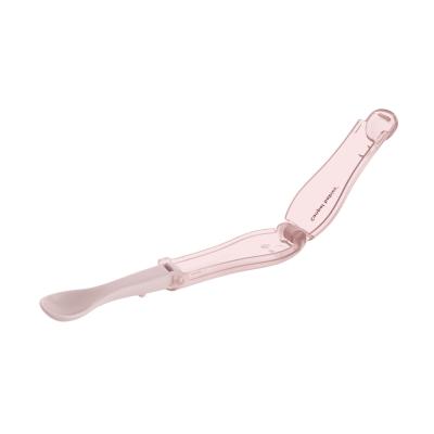 Canpol Babies Travel Spoon Foldable Pink Nádobí pro děti 1 ks