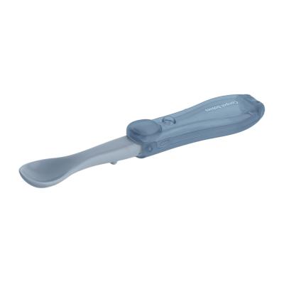 Canpol babies Travel Spoon Foldable Blue Nádobí pro děti 1 ks
