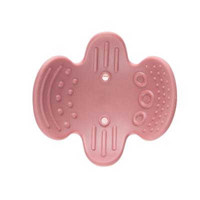 Canpol babies Sensory Rattle With Teether Pink Hračka pro děti 1 ks
