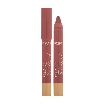 BOURJOIS Paris Velvet The Pencil Rtěnka pro ženy 1,8 g Odstín 04 Less Is Brown